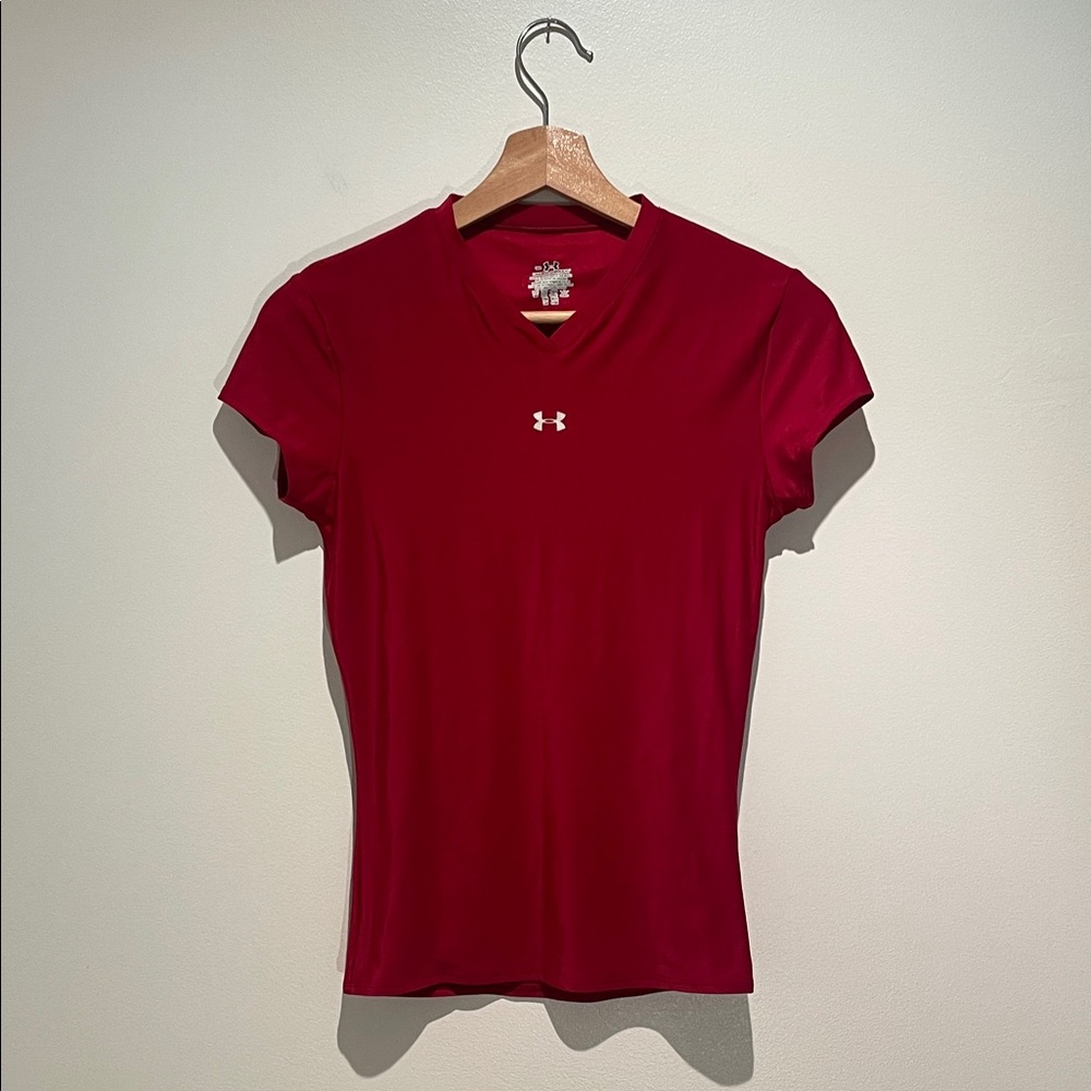 Under Armour Women's Crimson Short Sleeve Tee